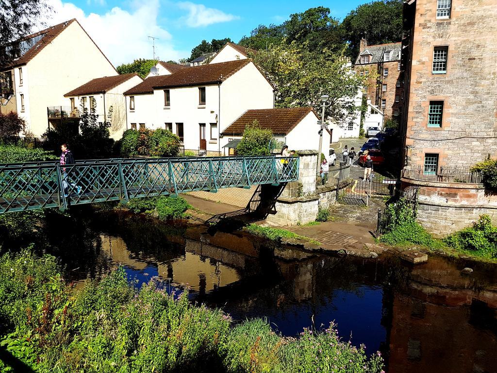 Dean Village - Lovely 2 Bed In Picturesque Dean Village With Balcony And Private Parking Edimburgo Habitación foto